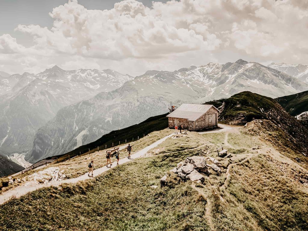 Hütte am Stubnerkogel Gasteinertal