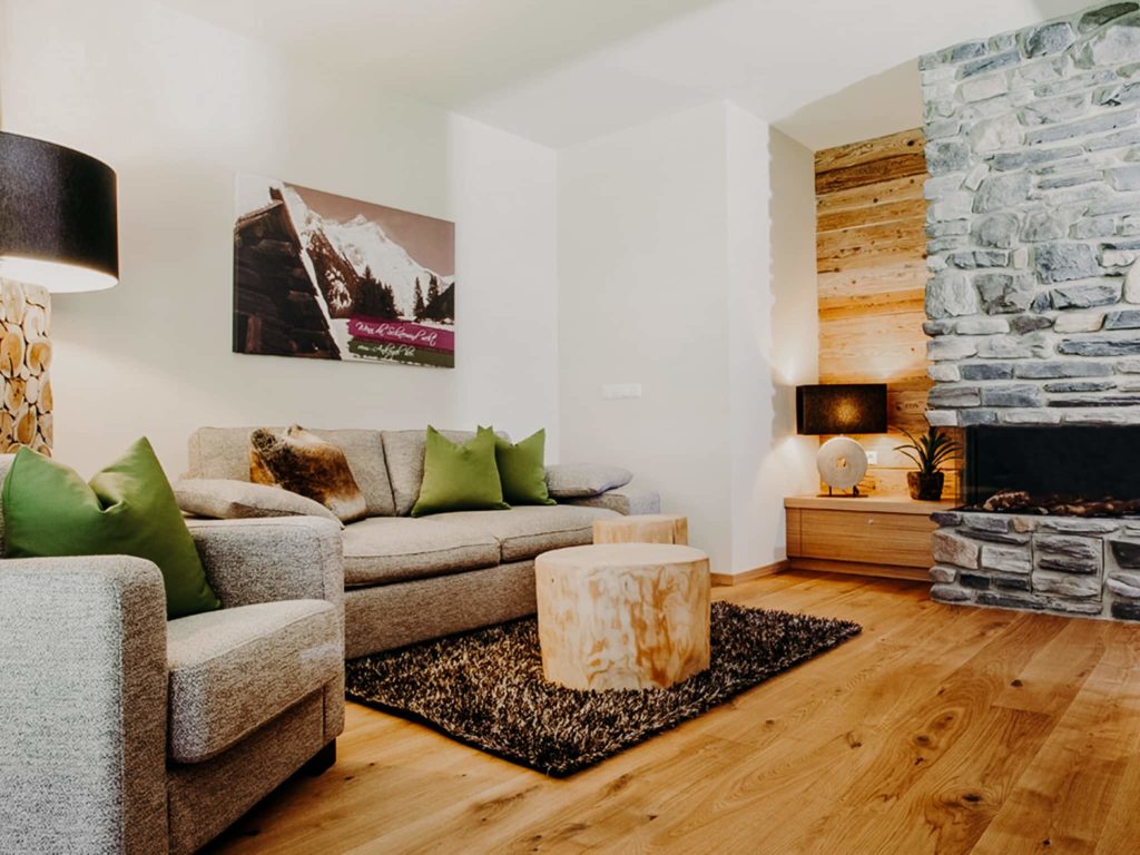 Wohnbereich Apartment Ankogel Hotel Sendlhofer's Bad Hofgastein