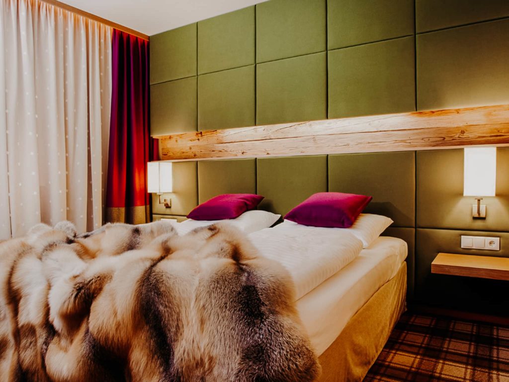 Schlafzimmer Apartment Ankogel Hotel Sendlhofer's Bad Hofgastein