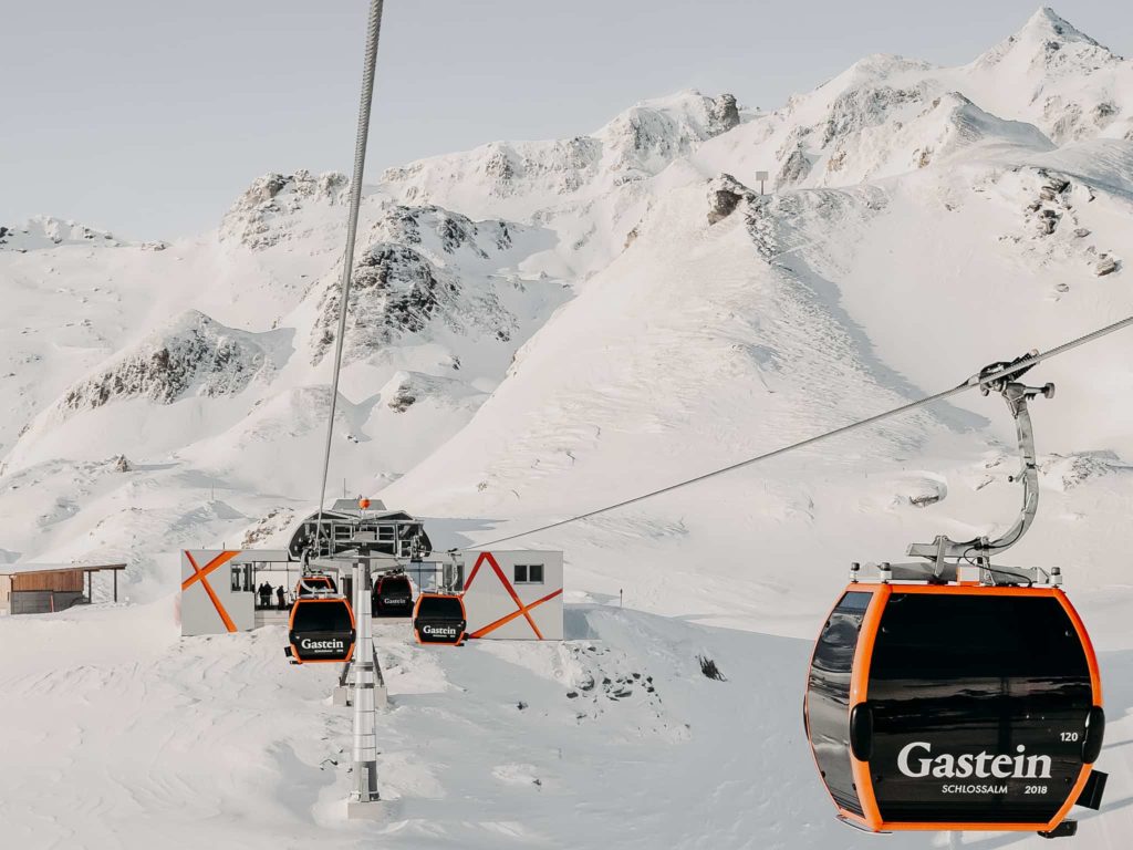 Schlossalmbahn Gasteinertal Winter