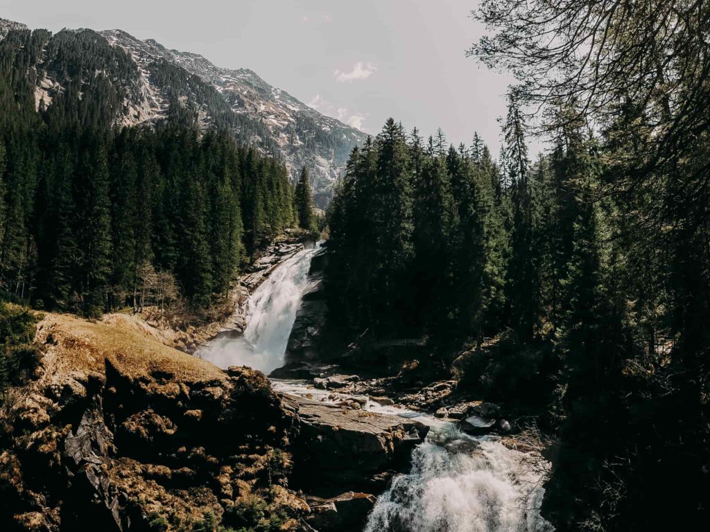 Krimmler Wasserfälle im Salzburger Land