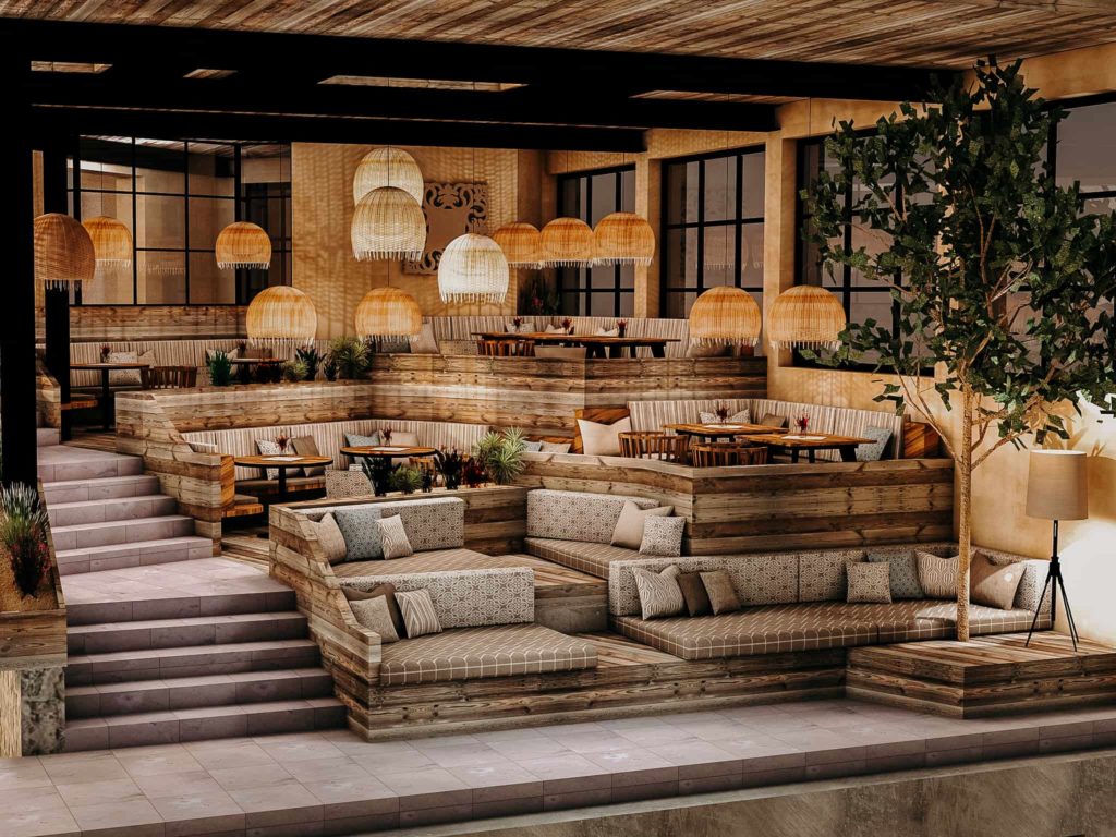 Visualisierung Luke's Wohnzimmer Hotel Sendlhofer's BadHofgastein