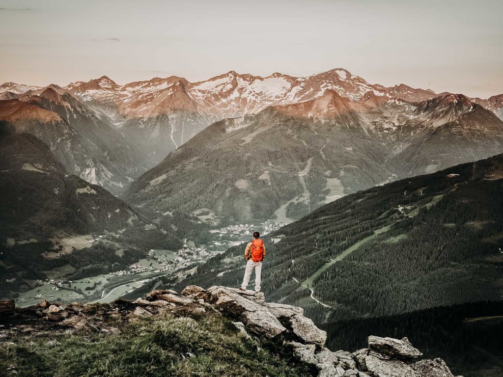 Sonnenaufgang auf der Schlossalm Gasteinertal