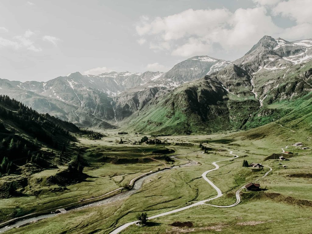 Berglandschaft von Sportgastein im Gasteinertal