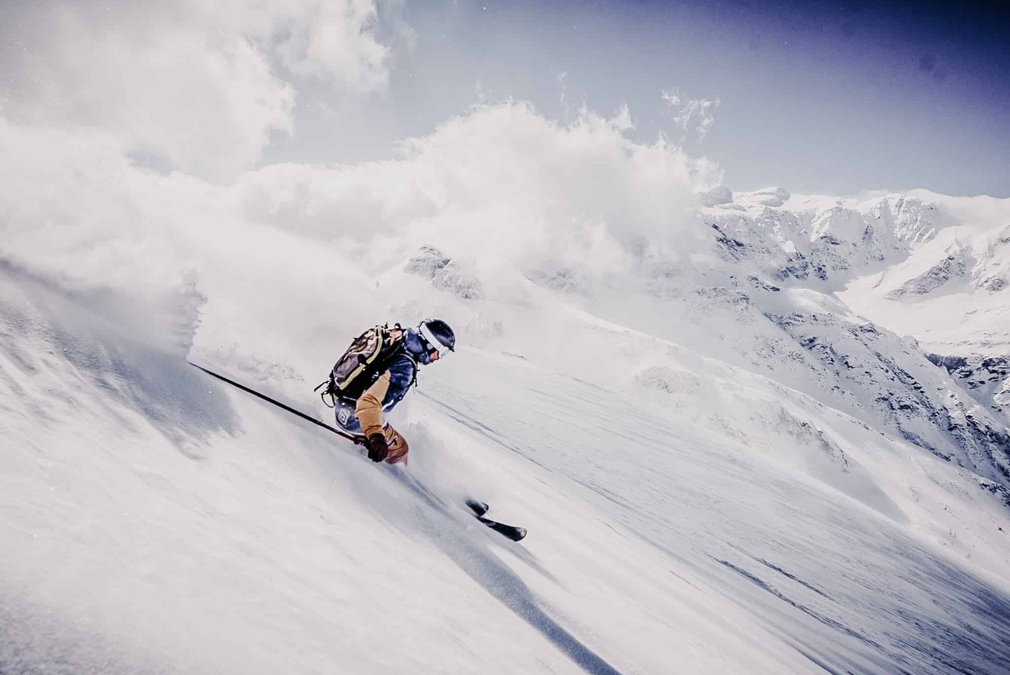 Ski fahren im Gasteinertal