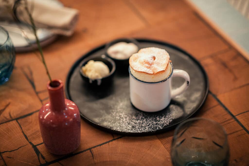 Salzburger Nocken in der Tasse