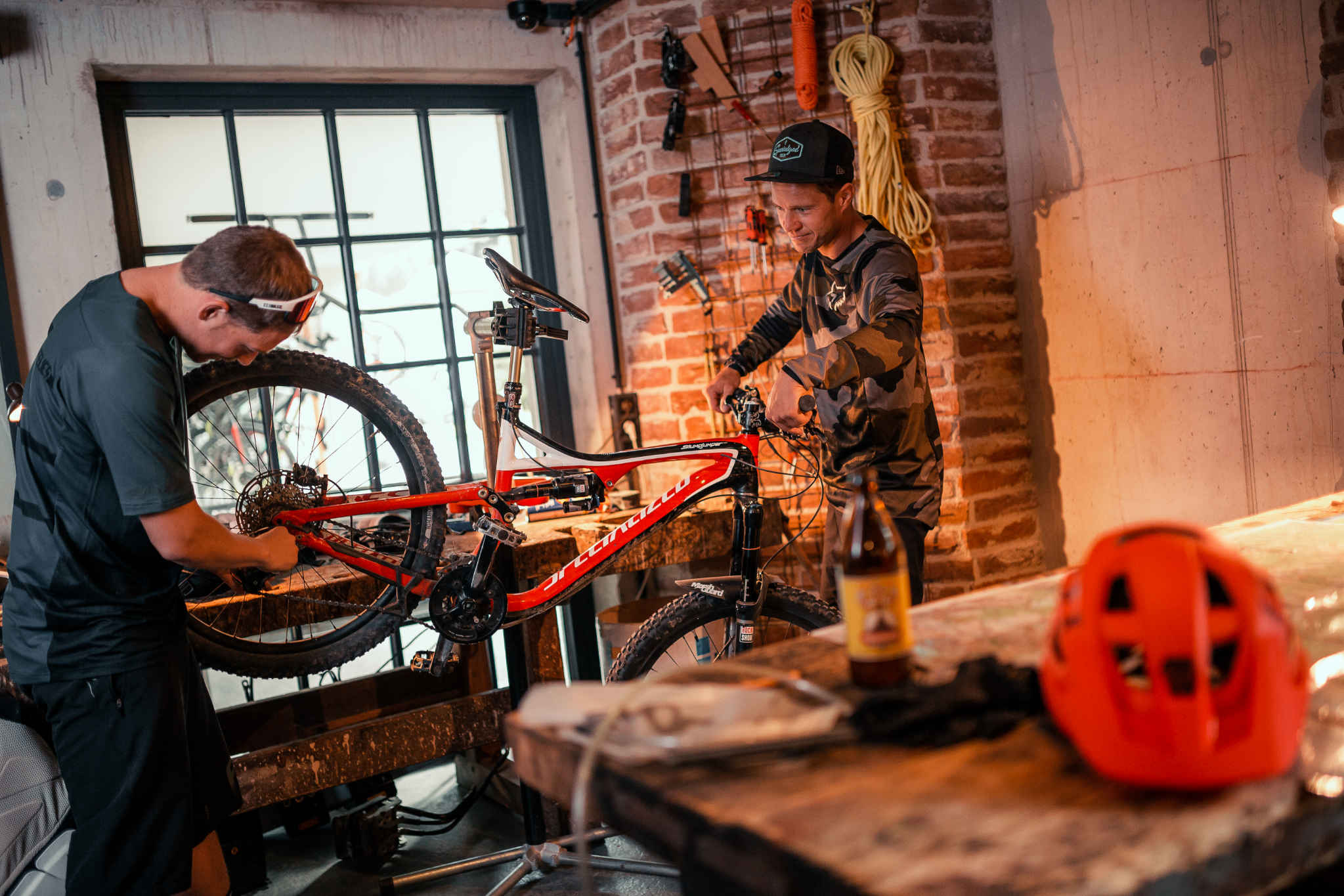 Bikewerkstatt im Sendlhofers