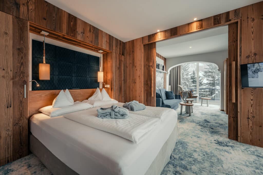 Hotelzimmer Stubnerkogel im Winter