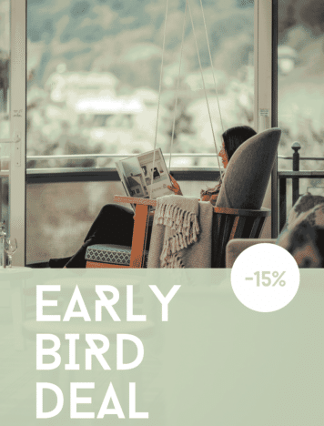 Early bird deal