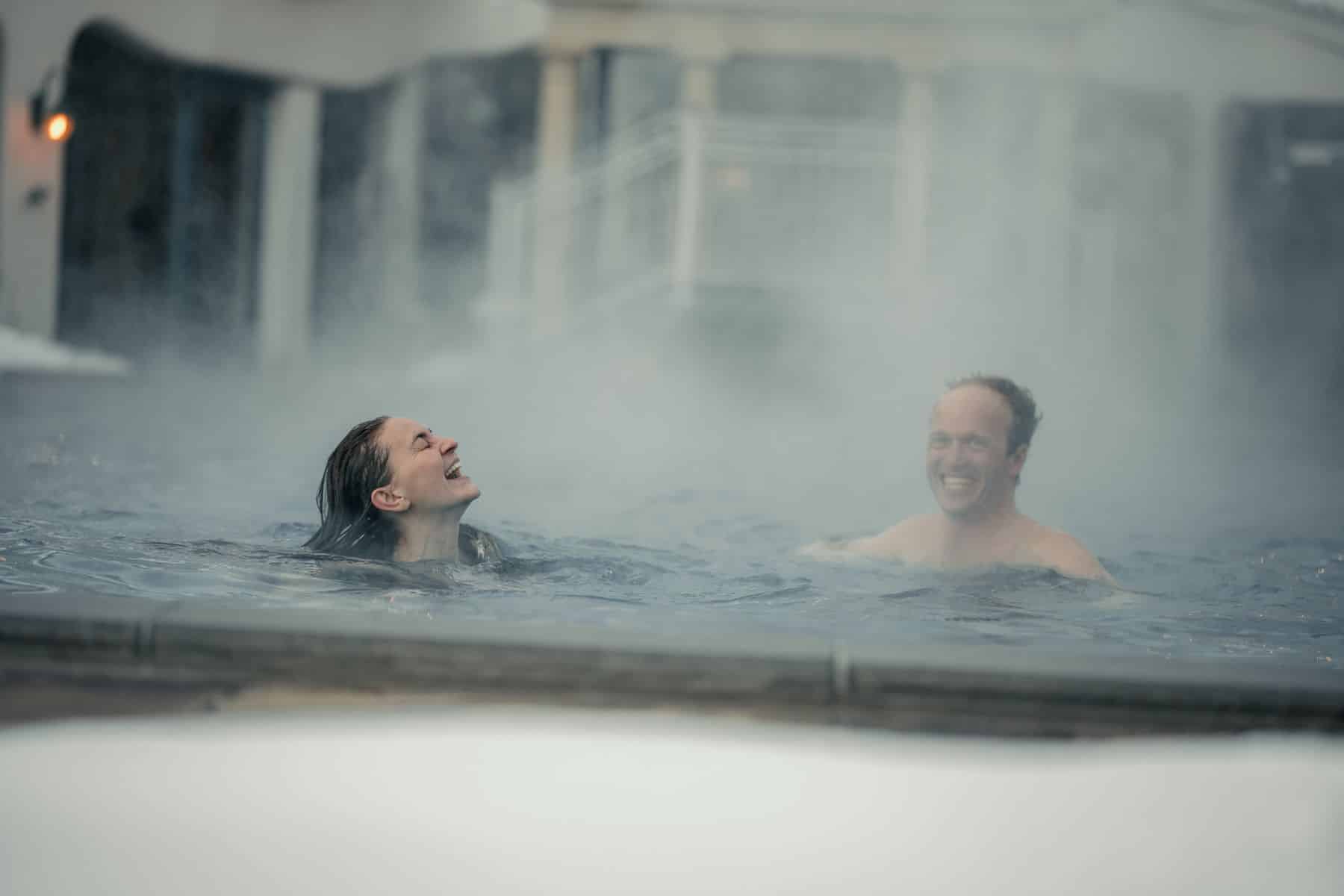 Sendlhofer's Pool Pärchen im Winter