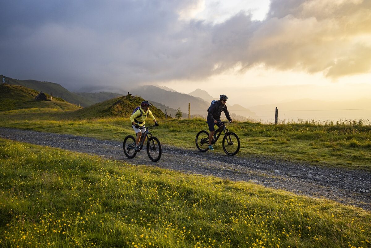 Biken am Berg