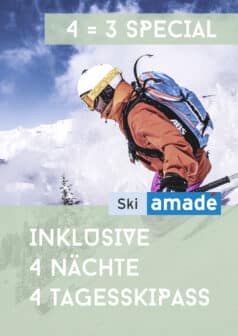 Ski amadé 4=3 Special