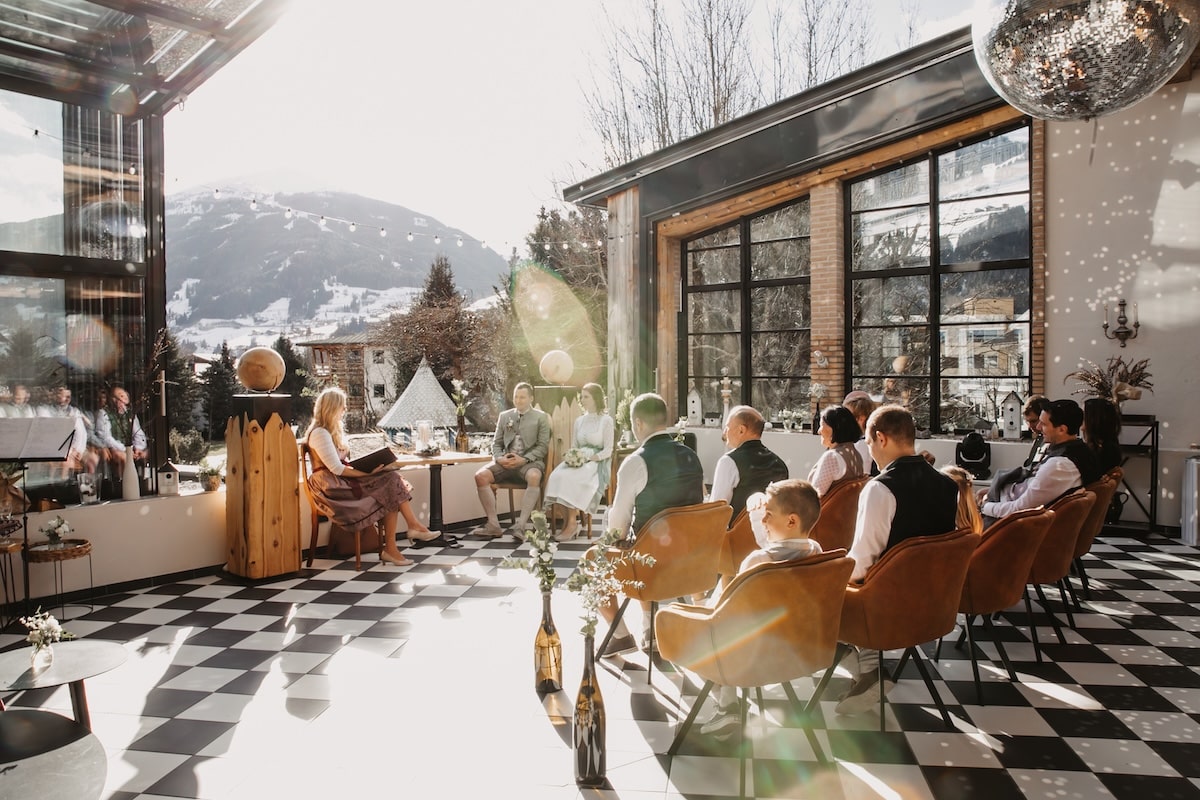 Standesamtliche Trauung im Weitblick