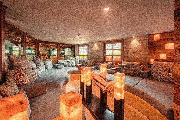 Sendlhofers-Bad Hofgastein-Wellnessbereich-Retro