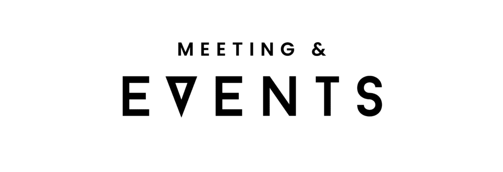 English header meeting & events