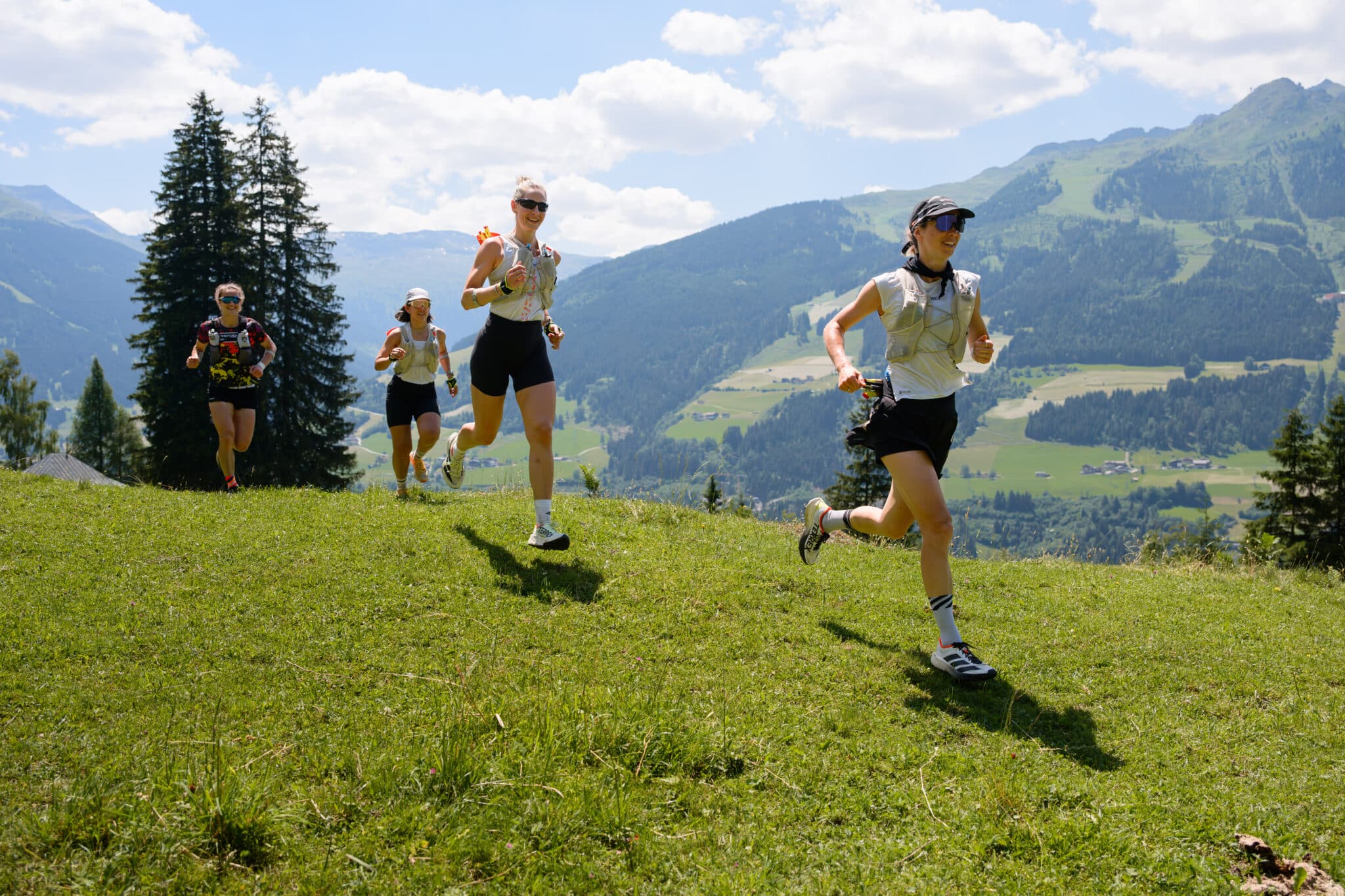 Läufer auf dem Gamskarkogel beim aIT Community Weekend in Gastein